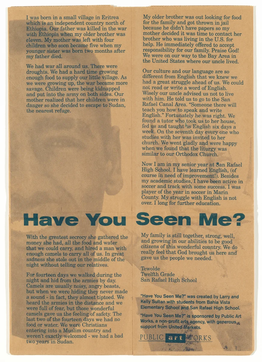 Eritrea by Larry Sultan, photograph, 1994