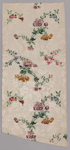 Skirt Panel for a Woman's Sack Gown by Daniel Vautier, other, 1749
