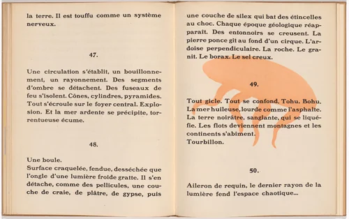 In-text plate (folio 26) from La Fin du monde filmée par l'ange de N.-D. (The End of the World Filmed by the Angel of Notre Dame) by Fernand Léger, illustrated book, 1919