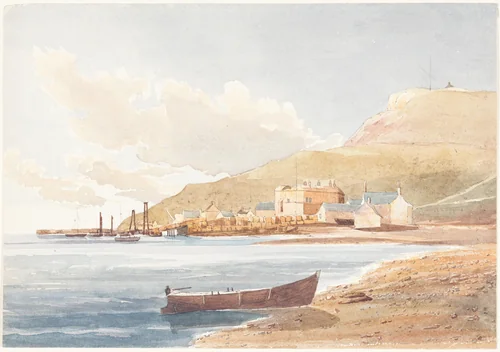 Portland Castle, Dorset by James Bulwer, drawing, 1794-1874