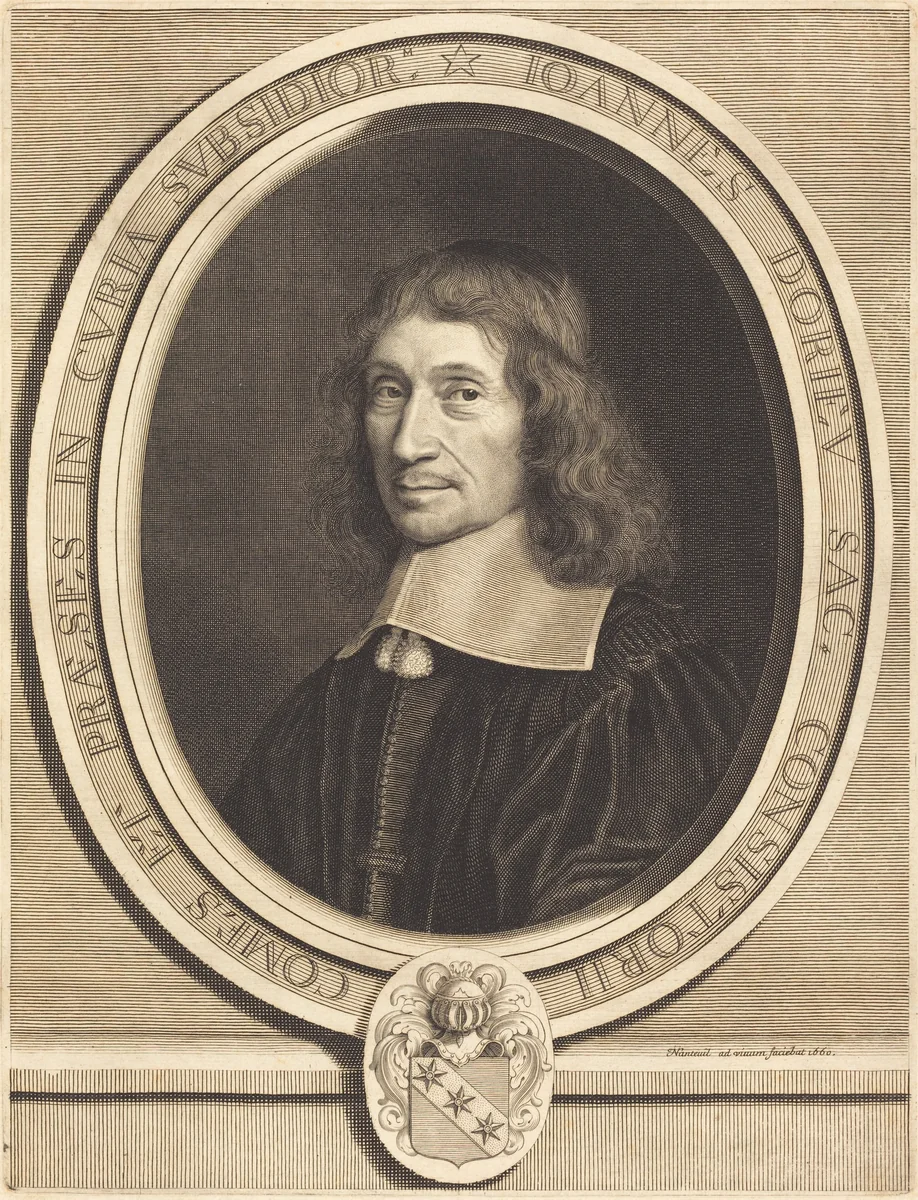 Jean Dorieu by Robert Nanteuil, print, 1660