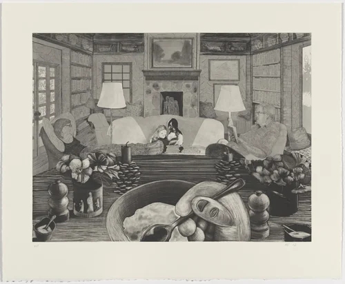 Watermark [state proof 7] by Nicole Eisenman, print, 2012