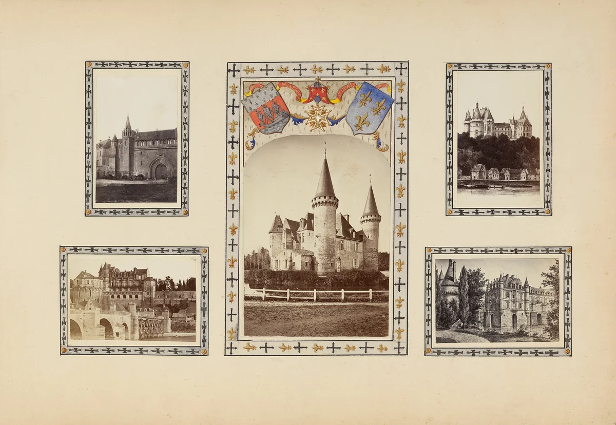 The Madame B Album by Marie-Blanche Hennelle Fournier, photograph, 1870-1879