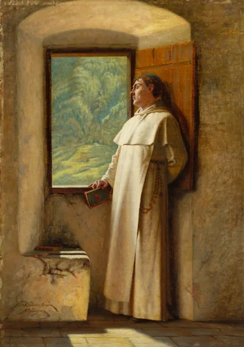 The Sunlight by Ture Nikolaus Cederström, painting, 1890-1899