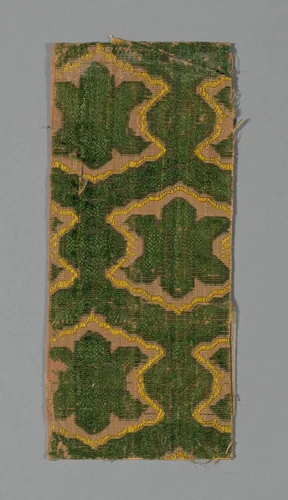 Fragment by Italy, textile, 1625-1675