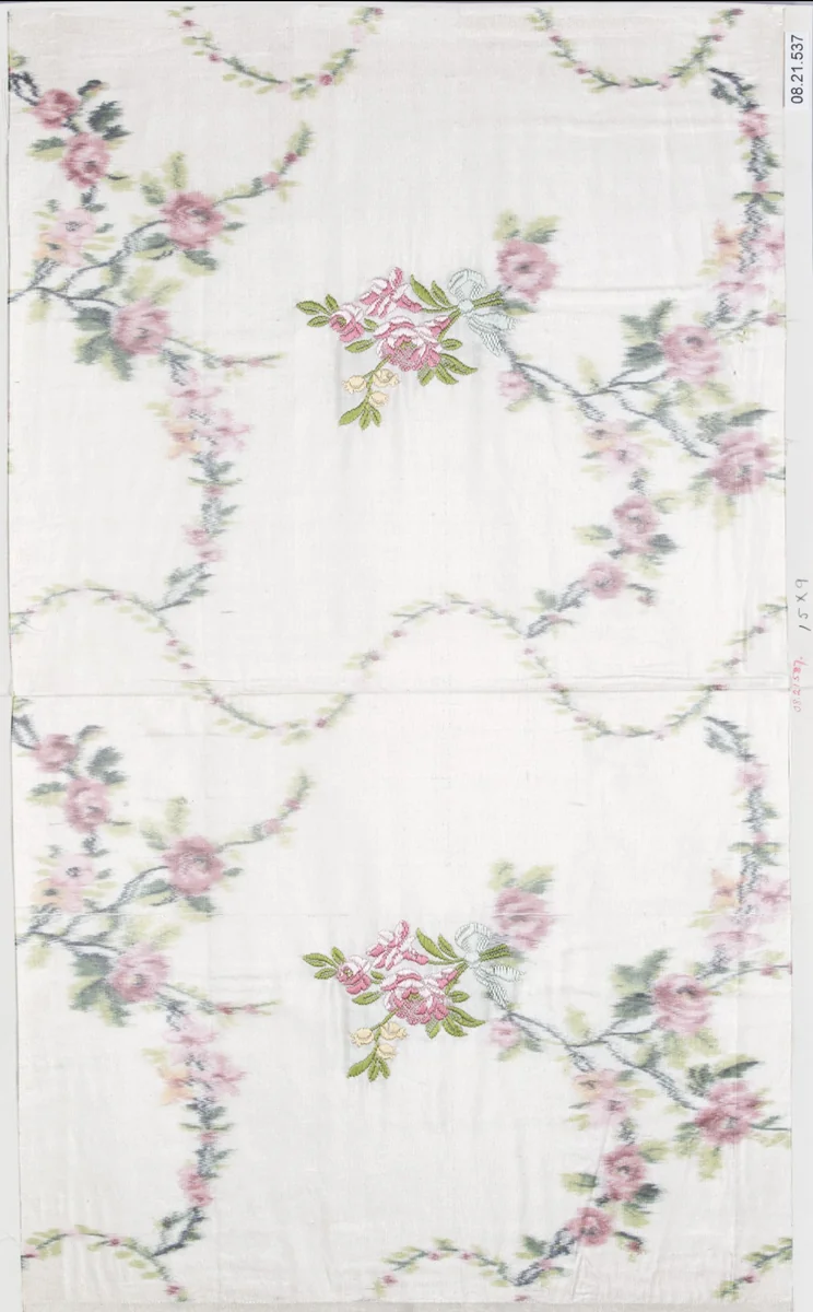 Textile sample by Unknown Designer, textile, 1900