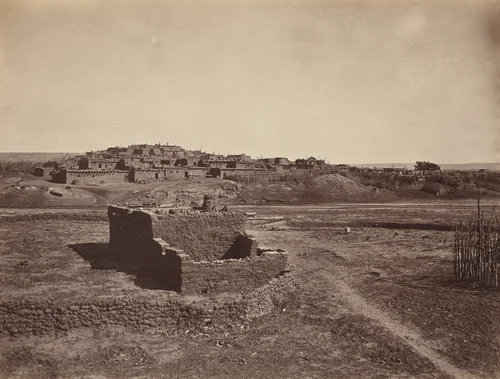 Zuni Pueblo by John K. Hillers, photograph, 1879