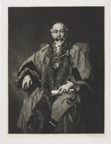 Sir Bartle Frère by William Strang, print, 1875-1900