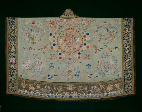 Vestment (For a First-degree Taoist Priest) by China, textile, 1825-1875