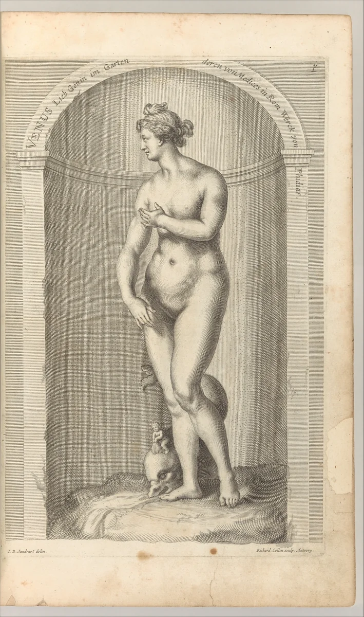 Teutsche Academie der Bau-Bildhauer-und Maler-Kunst by Joachim von Sandrart, book, 1675