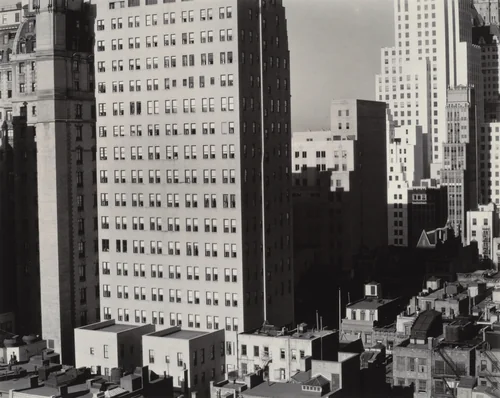 From My Window at An American Place, North by Alfred Stieglitz, photograph, 1931