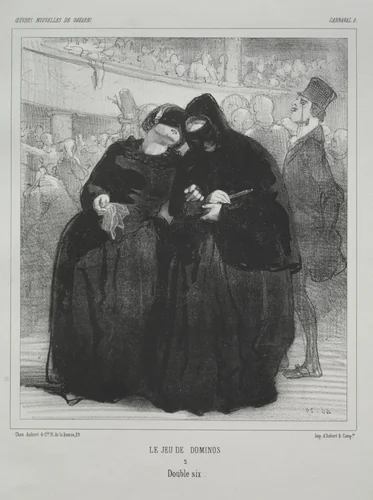 Carnaval by Paul Gavarni, print, 1824-1847