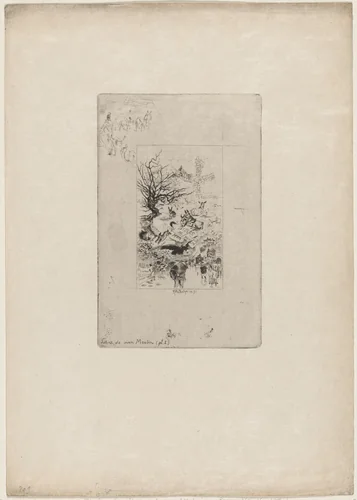 Title Page by Félix-Hilaire Buhot, print, 1847-1898