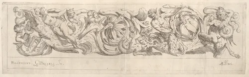 Disegni Varij di Polifilo Zancarli (Friezes) by Polifilo Giancarli, print, 1620-1630