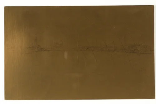 Salute Dawn by James McNeill Whistler, metalwork, 1879-1880