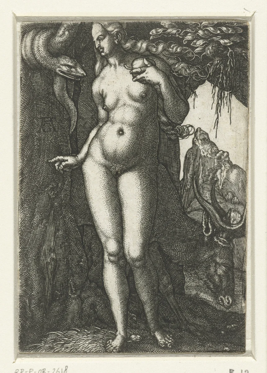 Eva by Unknown, print, 1512-1560