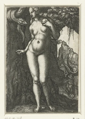 Eva by Unknown, print, 1512-1560