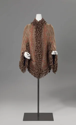 Dolman, made out of a shawl by anonymous, other, 1880-1885
