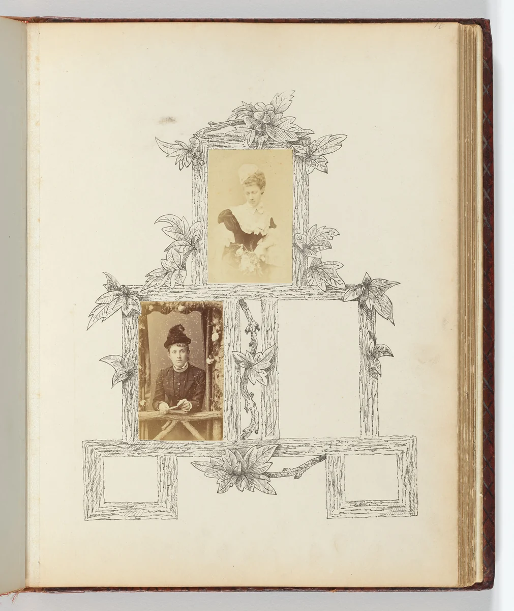 The Johnstone Album by Agnes Caroline Chamberlayne Johnstone, photograph, 1868