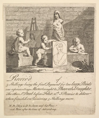 Boys Peeping at Nature by William Hogarth, print, 1751