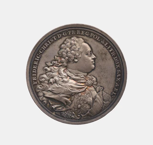 Frederick Christian, Crown Prince of Poland by Franz Andreas Schega, metalwork, 1763