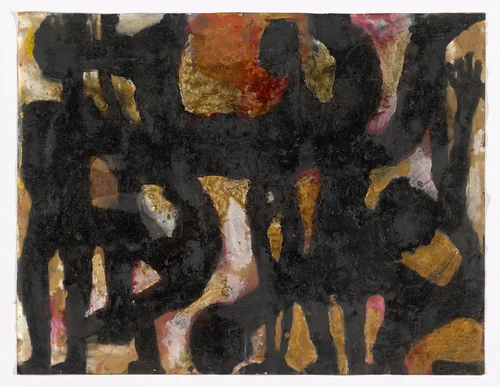 The Ascension (L'Ascension) by Louis Soutter, drawing, 1939