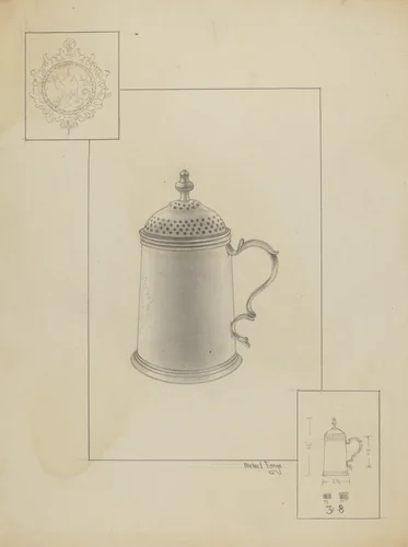 Silver Dredger by Michael Fenga, index of american design, 1936