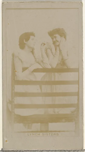 Lynch Sisters, from the Actors and Actresses series (N145-8) issued by Duke Sons & Co. to promote Duke Cigarettes by W. Duke, Sons & Co., photograph, 1890-1895