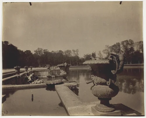 Versailles, Basin de Neptune by Jean-Eugène-Auguste Atget, photograph, 1901