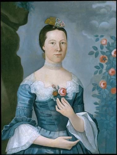 Susannah or Mary Bontecou by John Durand, artwork, 1765-1770