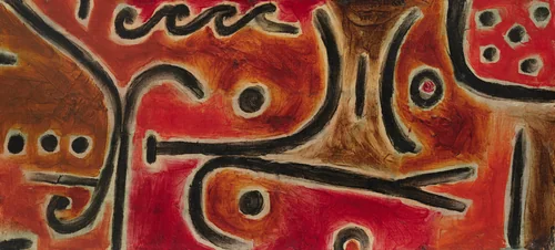 Gefährliches,1938 by Paul Klee, painting