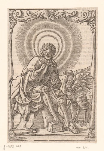 Johannes de Evangelist by anonymous, print, 1527