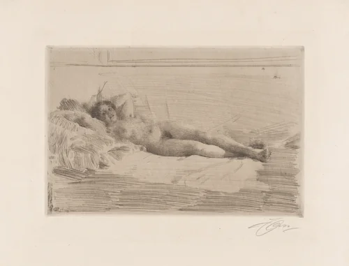 Elin by Anders Zorn, print, 1913