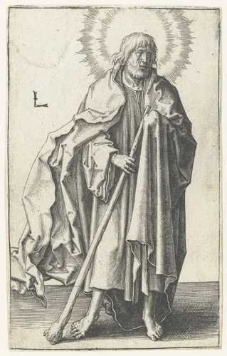 De apostel Jakobus Minor by Unknown, print, 1508-1512