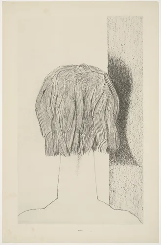 Eve, the Only One Left to Us (Éve la seule qui nous reste) from Natural History (Histoire naturelle) by Max Ernst, print, 1925
