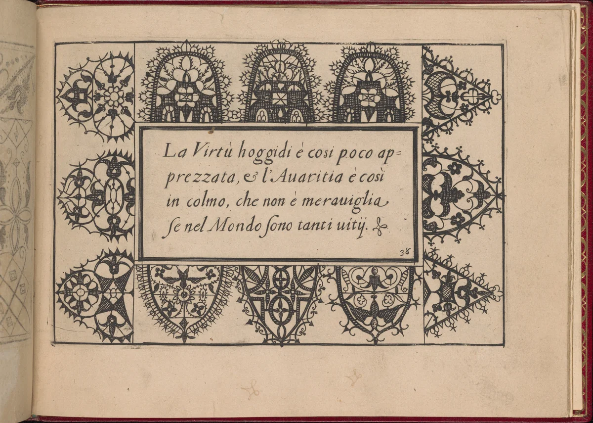 Ghirlanda: Di sei vaghi fiori scielti da piu famosi Giardini d'Italia, page 46 (recto) by Pietro Paulo Tozzi, book, 1604