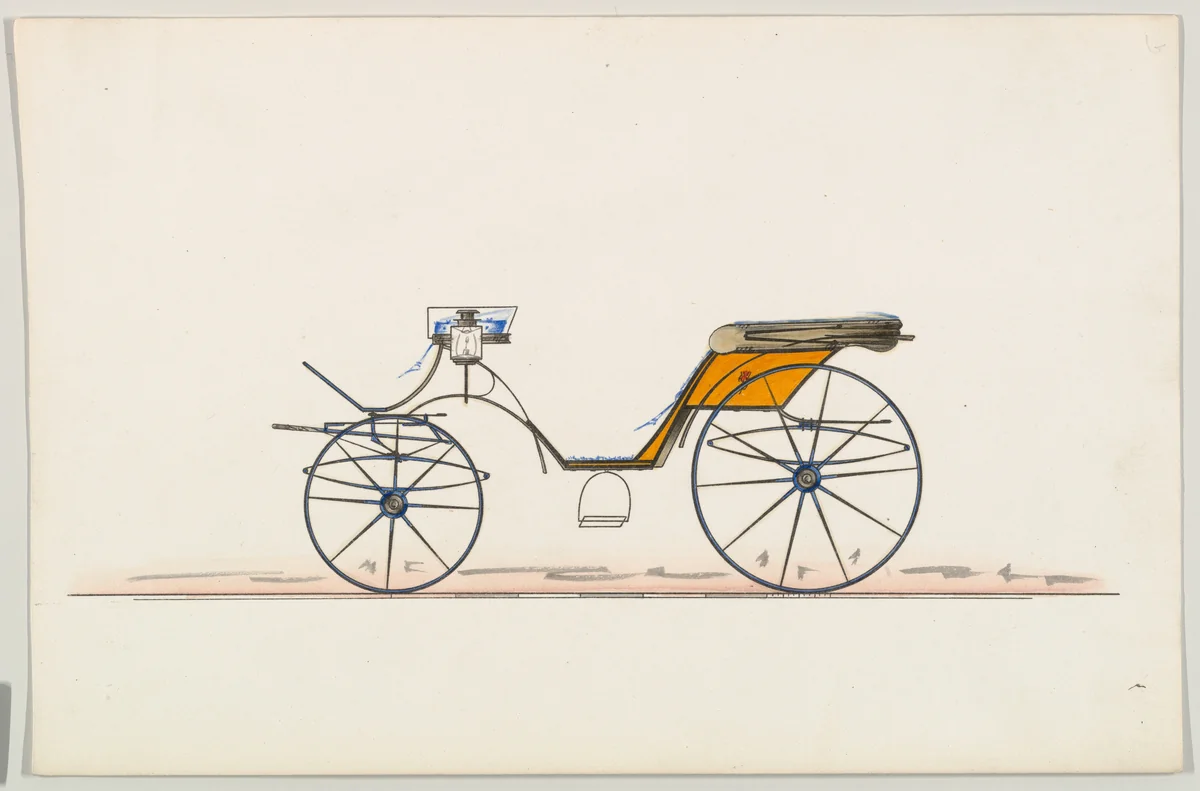 Victoria (unnumbered) by Brewster & Co., drawing, 1865-1875