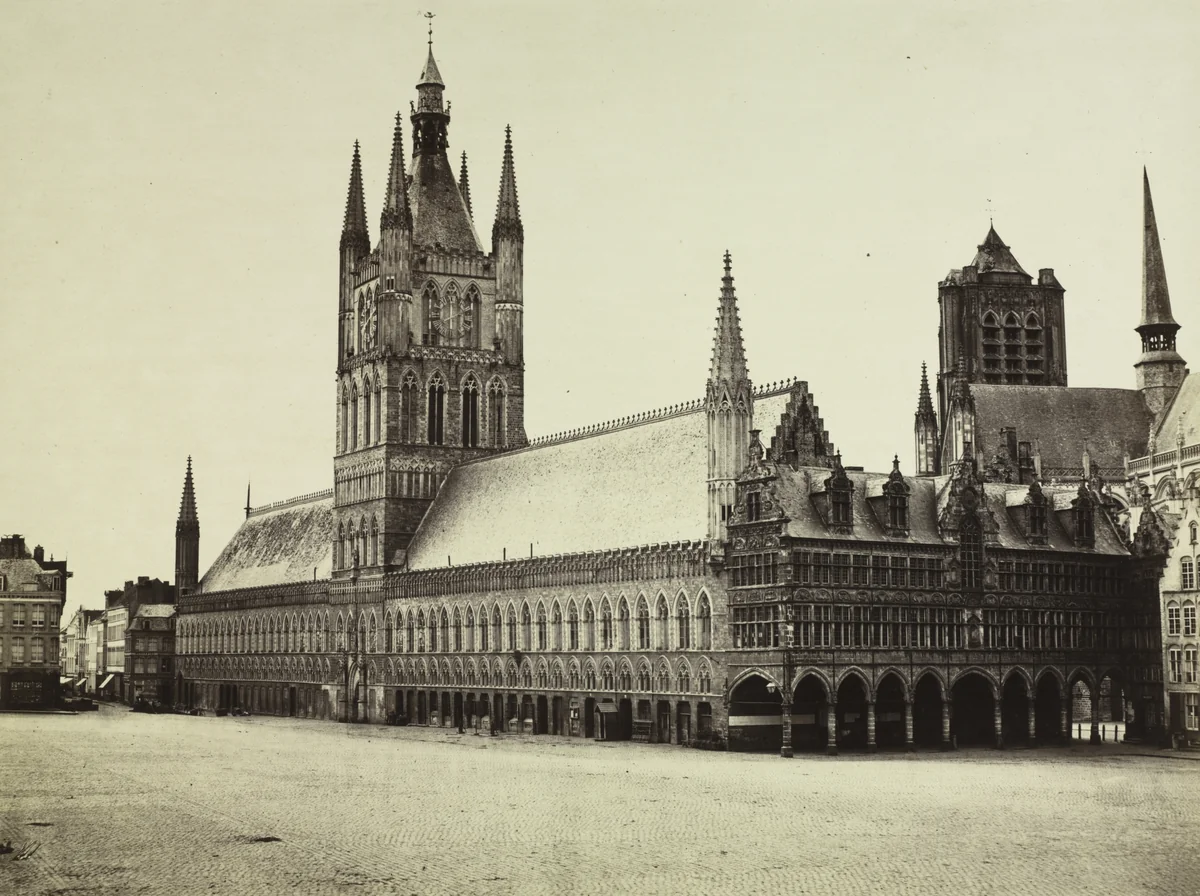 Ypres, Belgium by Auguste-Rosalie Bisson, photograph, 1855-1862