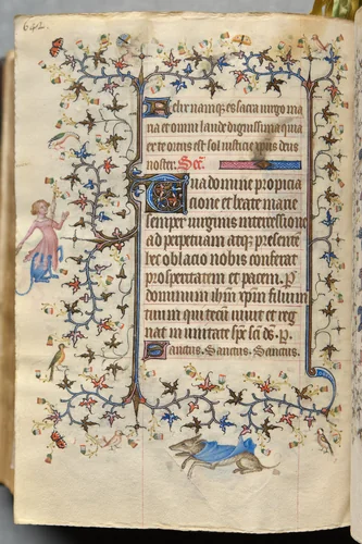 Hours of Charles the Noble, King of Navarre (1361-1425), fol. 315vr, Text by Master of the Brussels Initials and Associates, book, 1400-1410