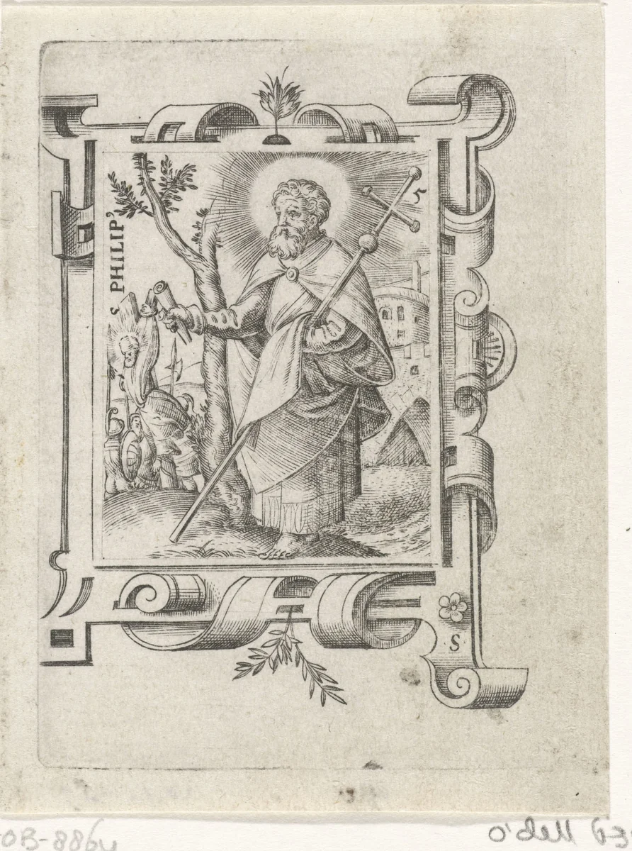 H. Philippus by Virgilius Solis, print, 1524-1562
