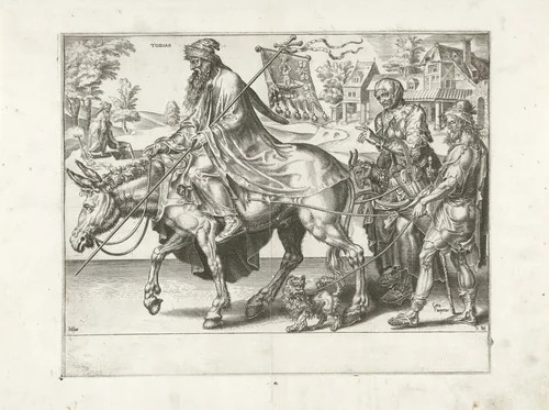 Triomf van Tobias by Unknown, print, 1559