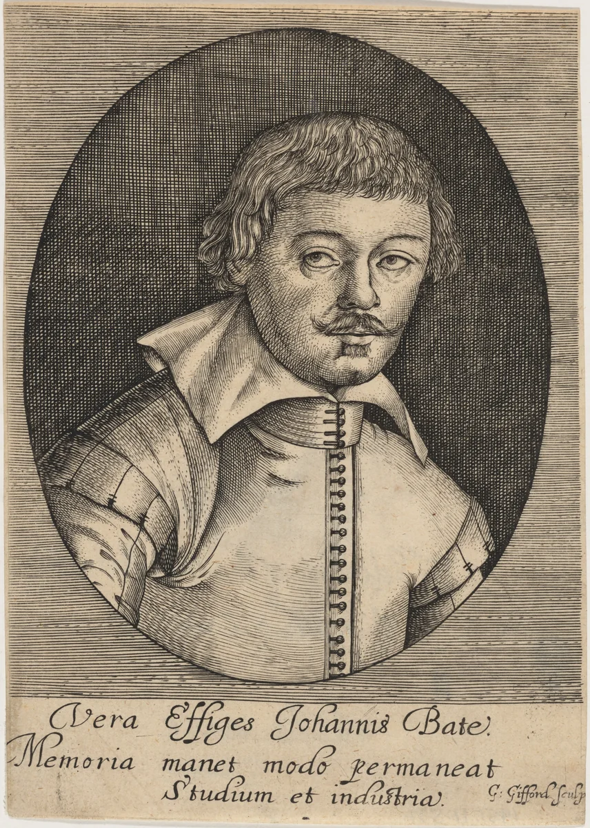 John Bate by George Gifford, print, 1560-1700