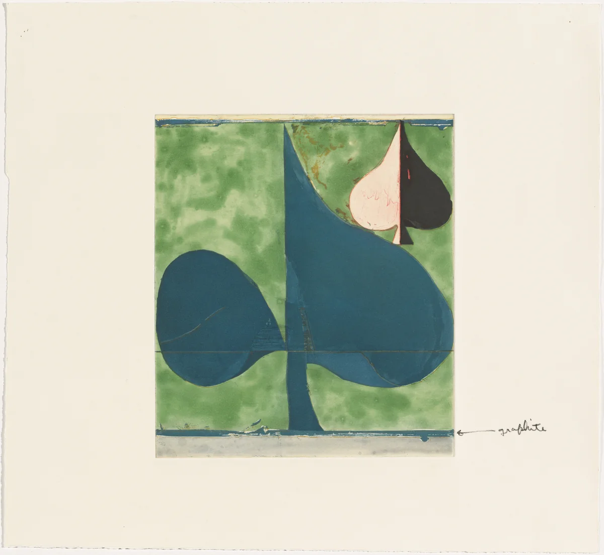 Combination [working proof 12] by Richard Diebenkorn, print, 1981