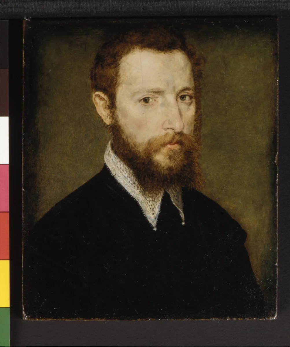 Portrait of a Man with a Pointed Collar by Corneille de Lyon, painting, 1533-1575