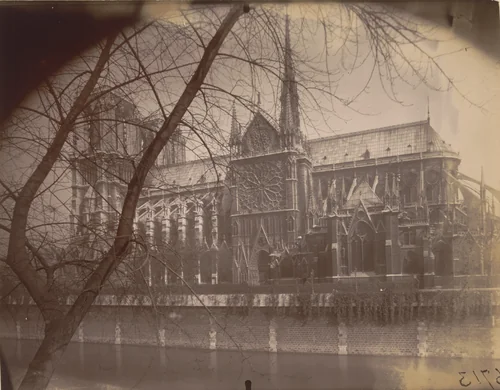 Notre-Dame by Eugène Atget, photograph, 1927