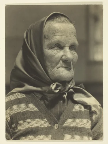 Czech Grandmother, Ellis Island by Lewis Wickes Hine, photograph, 1926