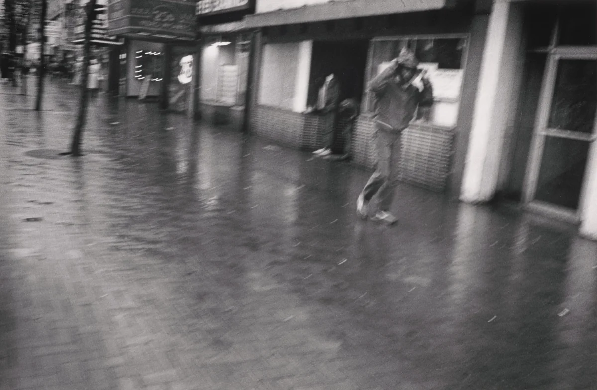 Street Map (#4) by Jim Goldberg, photograph, 1989