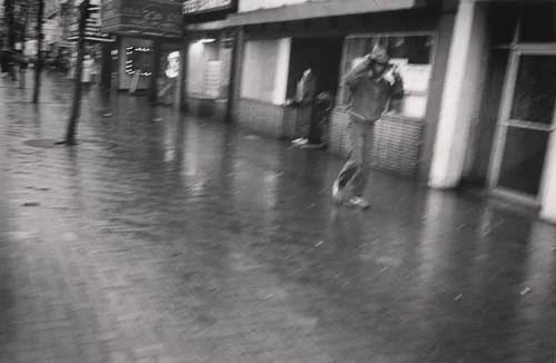 Street Map (#4) by Jim Goldberg, photograph, 1989