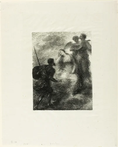 Vision by Henri Fantin-Latour, print, 1895