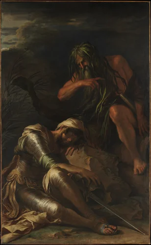 The Dream of Aeneas by Salvator Rosa, painting, 1660-1665